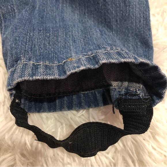 Vtg Ralph Lauren Jeans Co. Lauren Green Label Stirrup Denim Jean size 10 - Picture 12 of 14